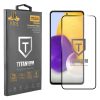 IDOL 1991 TITANIUM TEMPERED GLASS SAMSUNG A72 A725/A726 6.7in 9H 0.25mm SEMI CURVED FULL GLUE BLACK