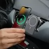 NSP N20 WIRELESS CAR CHARGER MAGSAFE 15W ALUMINIUM ALLOY USB-C 1m BLACK
