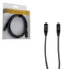 NSP N23 USB-C TYPE C TO TYPE C USB 4.0 PD 240W/40GP/8K 60HZ/ 5K DUAL CHANNEL 4K 1.5m BLACK