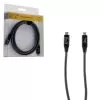 NSP N23 USB-C TYPE C TO TYPE C USB 4.0 PD 240W/40GP/8K 60HZ/ 5K DUAL CHANNEL 4K 1.5m BLACK