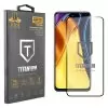 IDOL 1991 TITANIUM TEMPERED GLASS XIAOMI POCO M3 PRO 4G/M3 PRO 5G 6.5in 9H 0.25mm  SEMI CURVED FULL GLUE BLACK