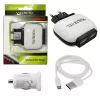 VOLTE-TEL MICRO USB(USB DATA VCD01+TRAVEL VTU64 2400mA 12W+Φ.Α VCU33)WHITE