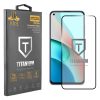 IDOL 1991 TITANIUM TEMPERED GLASS XIAOMI REDMI NOTE 9 5G 6.53in 9H 0.25mm  SEMI CURVED FULL GLUE BLACK