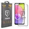 IDOL 1991 TITANIUM TEMPERED GLASS SAMSUNG A03s A037 6.5in 9H 0.25mm SEMI CURVED FULL GLUE BLACK