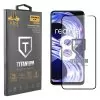 IDOL 1991 TITANIUM TEMPERED GLASS REALME 8 6.4in 9H 0.25mm  SEMI CURVED FULL GLUE BLACK