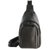 NSP N123 ATHLETIC ΤΣΑΝΤΑΚΙ ΑΔΙΑΒΡΟΧΟ CROSSBODY 8L DURABLE ΥΦΑΣΜΑΤΙΝΟ DARK GREY