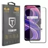 IDOL 1991 TITANIUM TEMPERED GLASS REALME 8i 6.5in 9H 0.25mm SEMI CURVED FULL GLUE BLACK