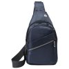 NSP N120 SPORT ΤΣΑΝΤΑΚΙ ΑΔΙΑΒΡΟΧΟ CROSSBODY 7.5L SOFT ΥΦΑΣΜΑΤΙΝΟ BLUE