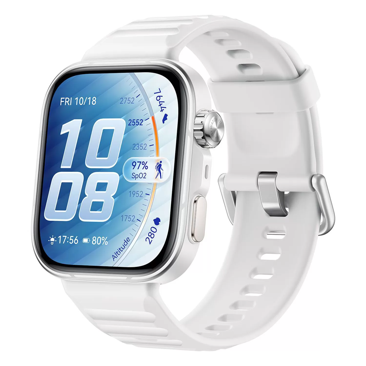 SMART WATCH HUAWEI FIT 5 PRO 1.92in 55020HRX BT V 6 ΑΔΙΑΒΡΟΧΟ NFC WHITE GR