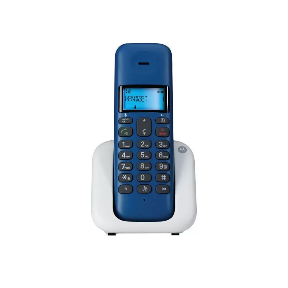 ΑΣΥΡΜΑΤΟ ΤΗΛΕΦΩΝΟ MOTOROLA T301 ΜΕ ΑΝΟΙΧΤΗ ΑΚΡΟΑΣΗ ROYAL BLUE/GREY GR