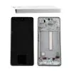 SAMSUNG A53 A536 ΟΘΟΝΗ AMOLED +TOUCH SCREEN + LENS + FRAME GH82-28025B WHITE ORIGINAL SERVICE PACK