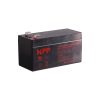 NPP ΜΠΑΤΑΡΙΕΣ ΜΟΛΥΒΔΟΥ 12V 1.2Ah MK12-1.2NPP (98X45X52) ΑΚΡΟΔΕΚΤΗΣ T1/F1 4,75mm