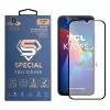 IDOL 1991 SPECIAL TEMPERED GLASS TCL K70 SE 6.56in 9H 0.25mm FULL COVER FINGER UNLOCK FULL GLUE BLACK
