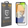 IDOL 1991 TITANIUM TEMPERED GLASS SAMSUNG A03 A035 6.5in 9H 0.25mm  SEMI CURVED FULL GLUE BLACK