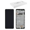 SAMSUNG A22 4G A225 ΟΘΟΝΗ AMOLED + TOUCH SCREEN + LENS + FRAME GH82-26047A BLACK ORIGINAL SERVICE PACK