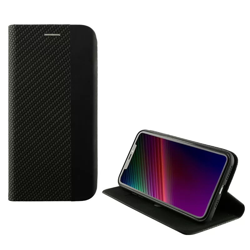 IDOL 1991 ΘΗΚΗ IPHONE 11 6.1" ELITE ANTI-RFID BOOK STAND BLACK