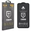 IDOL 1991 TEMPERED GLASS XIAOMI REDMI NOTE 10/NOTE 10S 6,43" 9H 0.25mm TITANIUM SEMI CURVED FULL GLUE BLACK