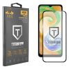 IDOL 1991 TITANIUM TEMPERED GLASS SAMSUNG A04s A047 6.5in 9H 0.25mm  SEMI CURVED FULL GLUE BLACK
