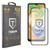 IDOL 1991 TITANIUM TEMPERED GLASS SAMSUNG A04s A047 6.5in 9H 0.25mm  SEMI CURVED FULL GLUE BLACK
