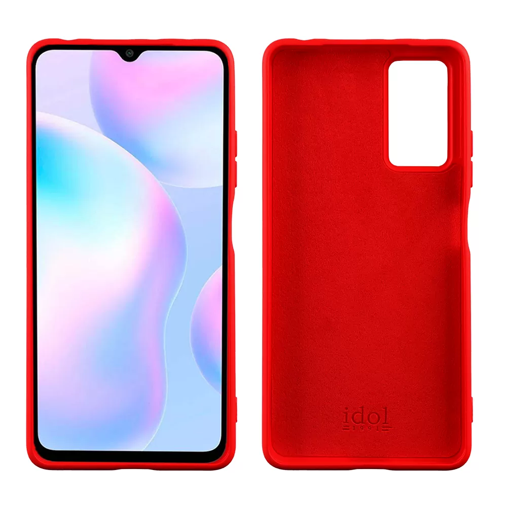 IDOL 1991 ΘΗΚΗ XIAOMI REDMI NOTE 11 PRO 4G/5G 6.67" VELVET TPU 4 SIDE CAMERA GUARD PROTECTION RED