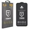 IDOL 1991 TITANIUM TEMPERED GLASS SAMSUNG A23 4G A235/A23 5G A236 6.6in 9H 0.25mm  SEMI CURVED FULL GLUE BLACK