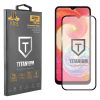 IDOL 1991 TITANIUM TEMPERED GLASS SAMSUNG A04e A042 6.5in 9H 0.25mm  SEMI CURVED FULL GLUE BLACK