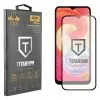IDOL 1991 TITANIUM TEMPERED GLASS SAMSUNG A04e A042 6.5in 9H 0.25mm  SEMI CURVED FULL GLUE BLACK