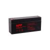 NPP ΜΠΑΤΑΡΙΕΣ ΜΟΛΥΒΔΟΥ 6V 3.2Ah MK6-3.2NPP (133X33X60) ΑΚΡΟΔΕΚΤΗΣ T1/F1 4,75mm