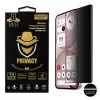 IDOL 1991 PRIVACY ANTISPY TEMPERED GLASS NOTHING PHONE 4a 6.78in 9H 0.25mm SEMI CURVED FULL GLUE BLACK