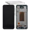 SAMSUNG A37 5G A376 ΟΘΟΝΗ+TOUCH SCREEN + LENS + FRAME GH82-39232B GREEN ORIGINAL SERVICE PACK