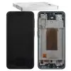 SAMSUNG A37 5G A376 ΟΘΟΝΗ AMOLED +TOUCH SCREEN + LENS + FRAME GH82-39232B GREEN ORIGINAL SERVICE PACK