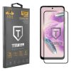 IDOL 1991 TITANIUM TEMPERED GLASS XIAOMI REDMI NOTE 12 4G/NOTE 12 5G 6.67in  9H 0.25mm  SEMI CURVED FULL GLUE BLACK