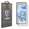 IDOL 1991 TITANIUM TEMPERED GLASS XIAOMI REDMI NOTE 12 PRO 5G 6.67in 9H 0.25mm  SEMI CURVED FULL GLUE BLACK