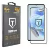 IDOL 1991 TITANIUM TEMPERED GLASS XIAOMI REDMI NOTE 12 PRO 5G 6.67in 9H 0.25mm  SEMI CURVED FULL GLUE BLACK