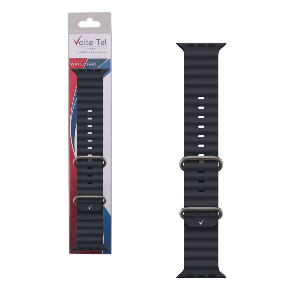 VOLTE-TEL VT107 ΛΟΥΡΑΚΙ ΡΟΛΟΓΙΟΥ ΣΥΜΒΑΤΟ ΜΕ APPLE WATCH 42/44/45/46/49mm OCEAN BAND LOOP DARK BLUE