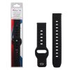 VOLTE-TEL VT116 ΛΟΥΡΑΚΙ ΡΟΛΟΓΙΟΥ ΣΙΛΙΚΟΝΗΣ RUGGED SPORT UNIVERSAL 20mm (SAMSUNG WATCH 6/5/4) BLACK