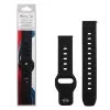 VOLTE-TEL VT116 ΛΟΥΡΑΚΙ ΡΟΛΟΓΙΟΥ ΣΙΛΙΚΟΝΗΣ RUGGED SPORT UNIVERSAL 20mm (SAMSUNG WATCH 6/5/4) BLACK