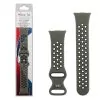 VOLTE-TEL VT129 ΛΟΥΡΑΚΙ ΡΟΛΟΓΙΟΥ ΣΙΛΙΚΟΝΗΣ XIAOMI REDMI WATCH 4/SMART BAND 8 PRO SPORT KHAKI-BLACK