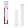 VOLTE-TEL VT132 ΛΟΥΡΑΚΙ ΡΟΛΟΓΙΟΥ ΣΙΛΙΚΟΝΗΣ SAMSUNG GALAXY FIT 3 R390 WHITE