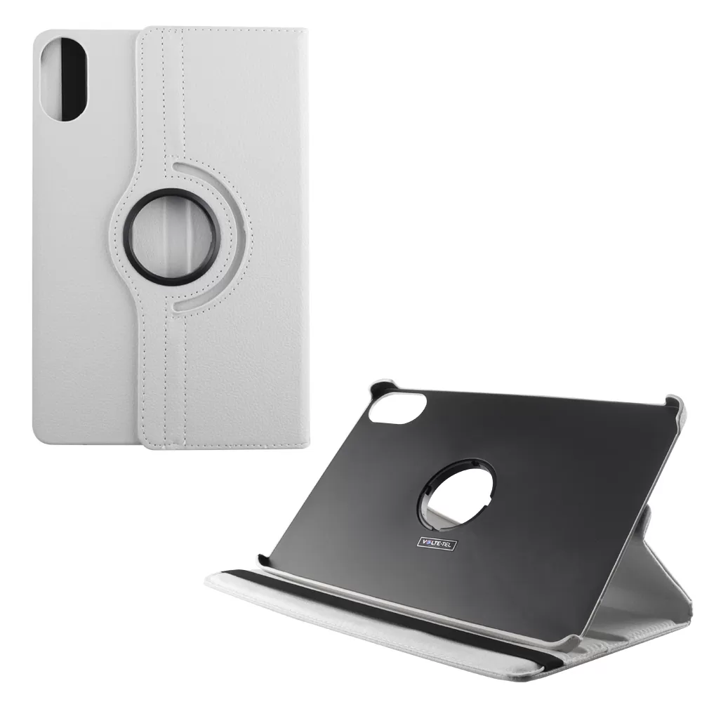 VOLTE-TEL ΘΗΚΗ XIAOMI REDMI PAD 2 11.0" LEATHER BOOK ROTATING STAND WHITE