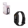VOLTE-TEL VT153 ΛΟΥΡΑΚΙ ΡΟΛΟΓΙΟΥ ΣΙΛΙΚΟΝΗΣ CONJOINED XIAOMI SMART BAND 5/BAND 6/BAND 7/ BAND 8/ BAND 9/BAND 10 BLACK