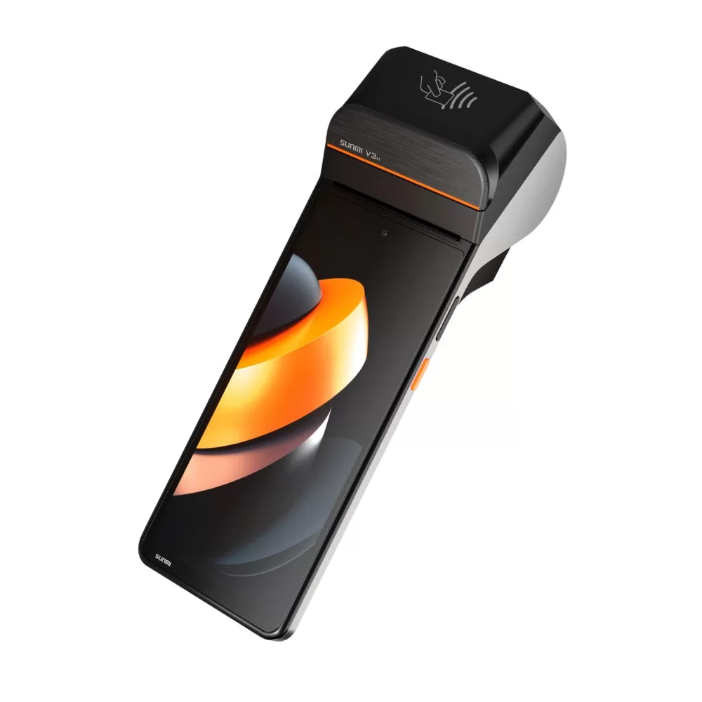 SUNMI V3H ΦΟΡΗΤΟ ΤΕΡΜΑΤΙΚΟ ALL IN ONE POS/PDA T5F1A 4G/WIFI/NFC/BT V5.0 2D 4GB/64GB 8MP 6.75" HD+ ΕΚΤΥΠΩΤΗΣ 58 MM