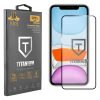 IDOL 1991 TITANIUM TEMPERED GLASS IPHONE 11 PRO/XS/X 5.8in 9H 0.25mm  SEMI CURVED FULL GLUE BLACK