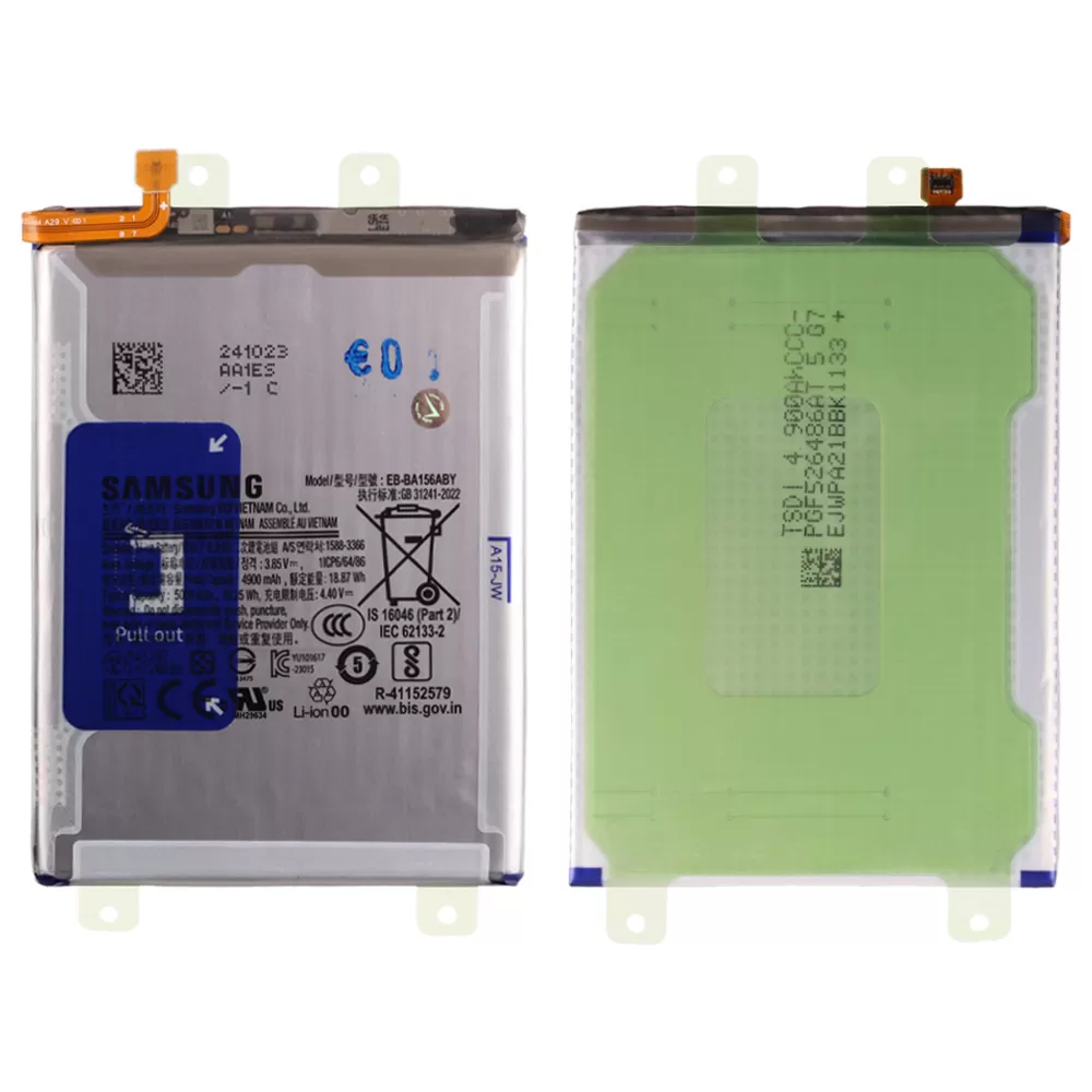 ΜΠΑΤΑΡΙΑ SAMSUNG EB-BA156ABY A15 5G A156 4900mAh GH82-33639A ORIGINAL SERVICE PACK