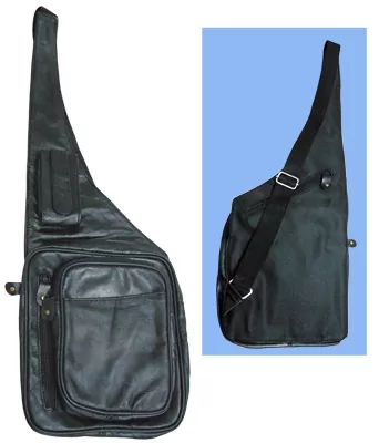 ΤΣΑΝΤΑΚΙ CROSSBODY ΔΕΡΜΑΤΙΝΟ BLΑCK