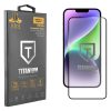 IDOL 1991 TITANIUM TEMPERED GLASS IPHONE 14 PLUS 6.7in 9H 0.25mm  SEMI CURVED FULL GLUE BLACK