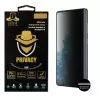 IDOL 1991 PRIVACY ANTISPY TEMPERED GLASS SAMSUNG S20 G980 6.2in 9H 0.25mm 3D SEMI CURVED EDGE GLUE BLACK