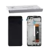 SAMSUNG M33 5G M336 ΟΘΟΝΗ TFT +TOUCH SCREEN + LENS + FRAME GH82-28492A BLACK ORIGINAL SERVICE PACK