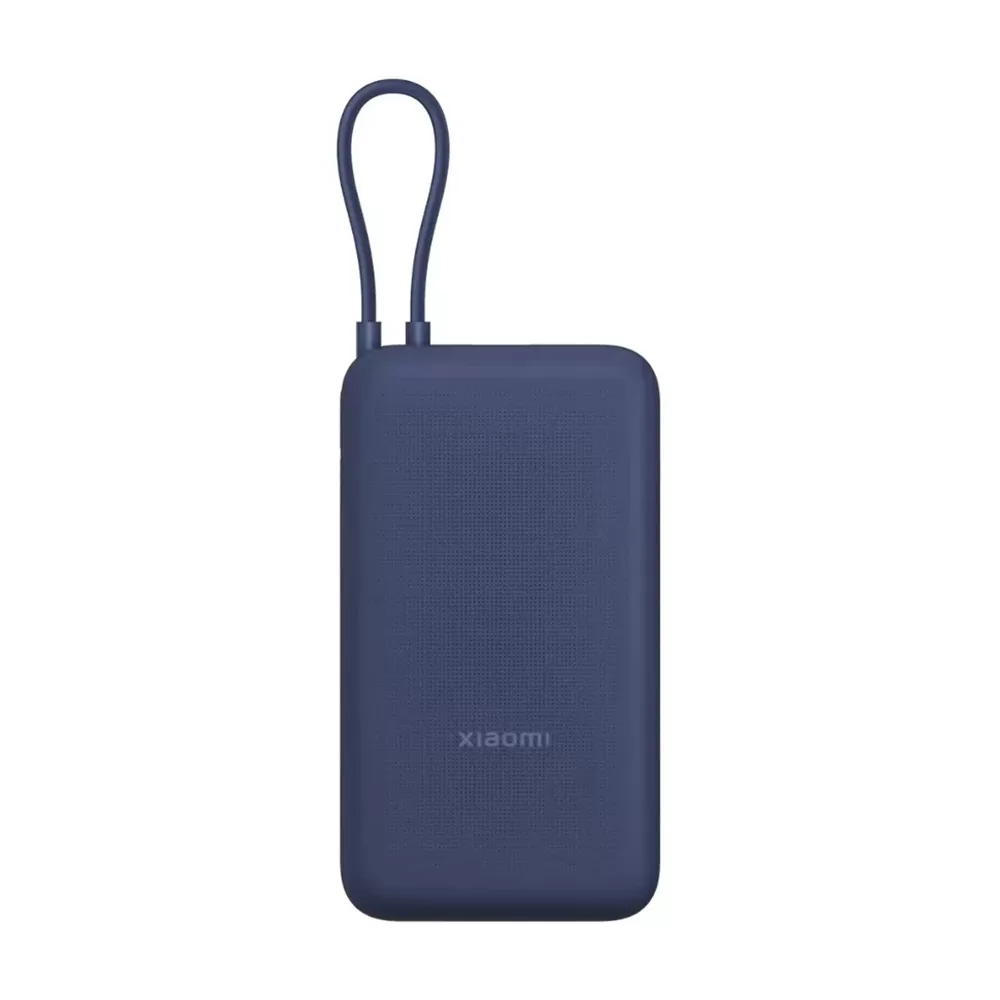 XIAOMI POWER BANK BHR8975GL 20000mAh 2 X 3A USB-TYPE C FAST CHARGE (INTEGRATED USB-C CABLE) 33W BLUE OR