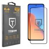 IDOL 1991 TITANIUM TEMPERED GLASS XIAOMI REDMI 12 4G/5G 6.79in 9H 0.25mm  SEMI CURVED FULL GLUE BLACK